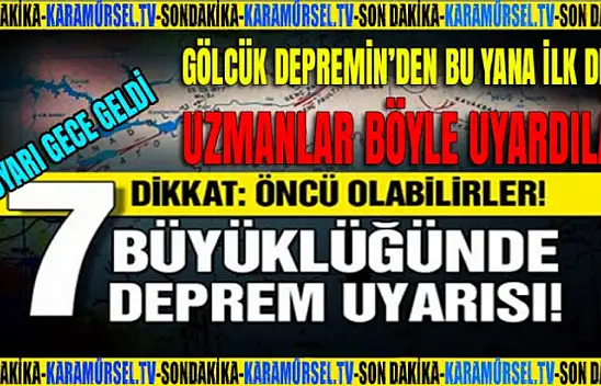 Çok fena sallandık! Depremler olmaya devam ediyor!