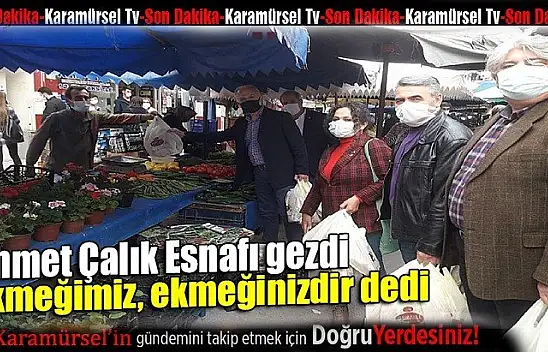 Cumhuriyet halk partililer, ekmeğimiz, ekmeğinizdir dediler.