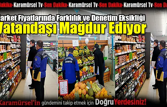 Denetim Eksikliği Vatandaşı Mağdur Ediyor