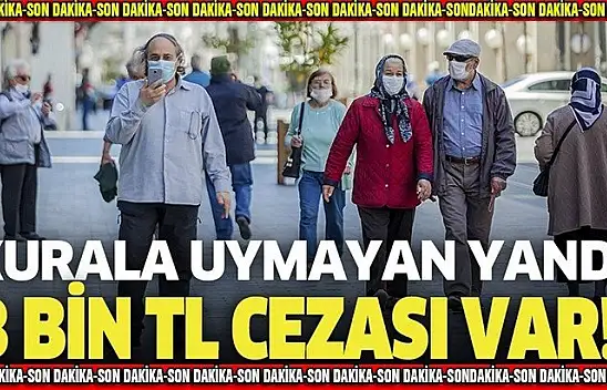 Dikkat 3 bin lira ceza yiyebilirsiniz!