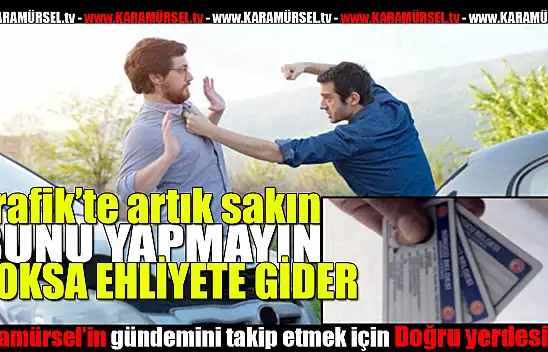 Erdoğan'dan Trafikte Saldırganlığa Sıkı Önlem!