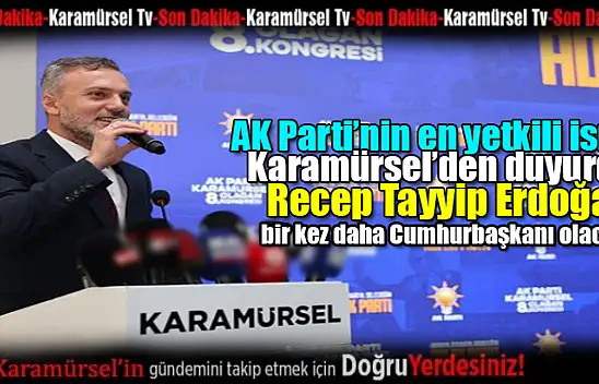 Erkan Kandemir: 'Recep Tayyip Erdoğan Yeniden'