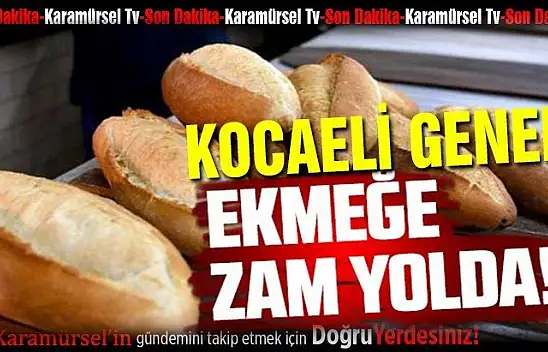 Fırıncı esnaflarının talebi ile ekmek zammı için hazırlıklara başladı