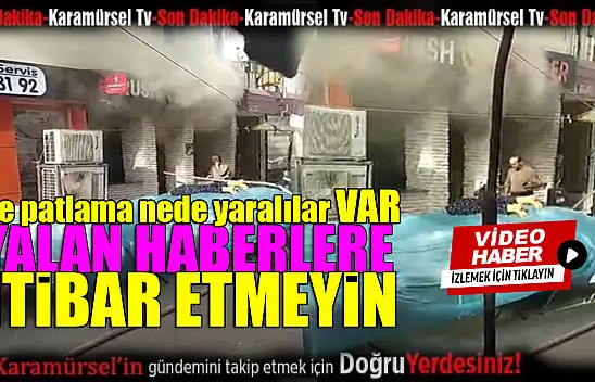 Fritözden çıkan yangın panik yarattı