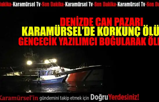 Genç yazılımcı denizde boğularak öldü!