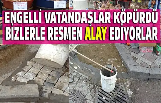 Engelli vatandaşlara bunuda yaptılar