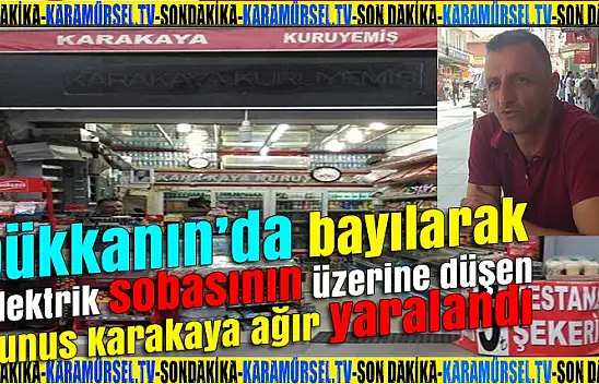 Karamürsel'in sevilen esnafı yoğun bakımda