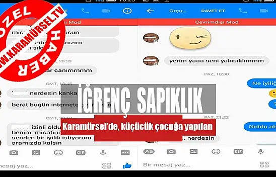 Erkek çocuğa, iğrenç sapıklık