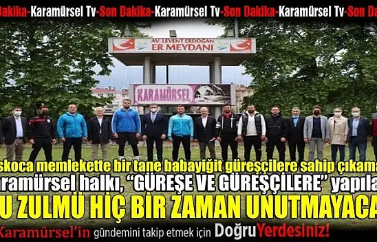 Güreşçilere yapılan bu zulüm revamı?