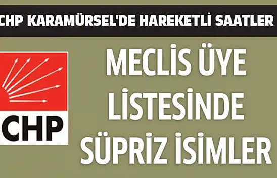 CHP Karamürsel Meclis Üyesi Adayları