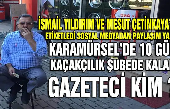 KARAMÜRSELLİ ESNAFDAN BOMBA İDDİA