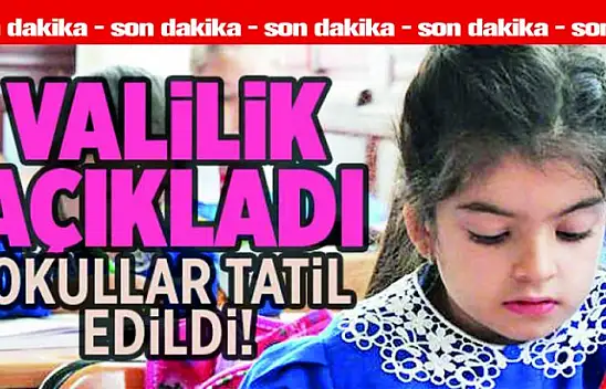 Kocaeli'de İzmit'te okullar tatil mi? Öğrenciler ve velilerin gözü Vali'de