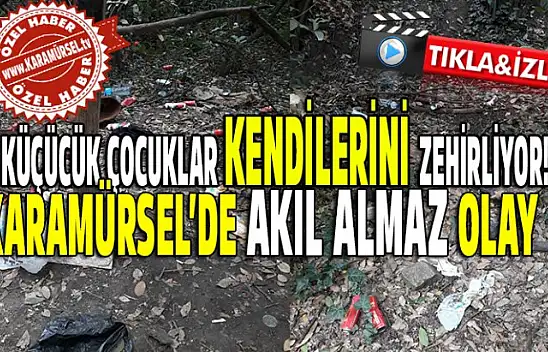 Küçücük çocuklar, yüzlerce tüple kendilerini zehirlemiş