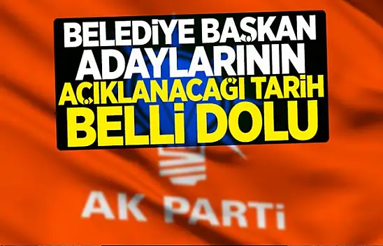 AK Parti ilçe başkan adayları o tarihe kadar açıklanacak