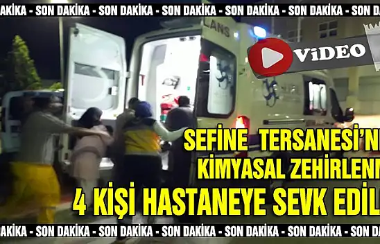 Karamürsel'de kimyasal zehirlenme paniği