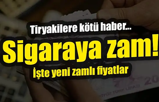 Sigara'ya Zam Geldi! İşte 2019 Sigara Fiyatları!