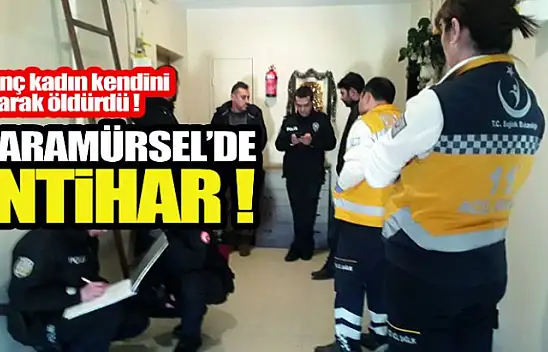 Karamürsel'de İntihar !