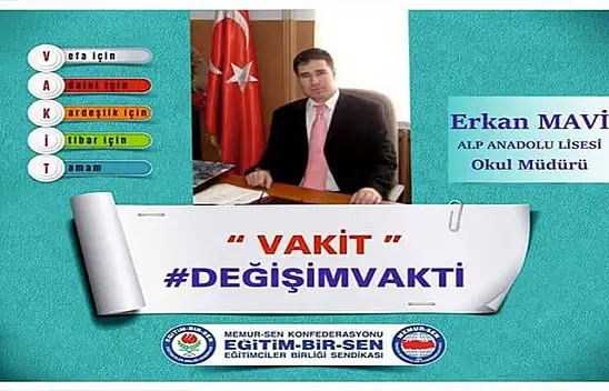 Erkan Mavi başkanlık için bende adayım dedi