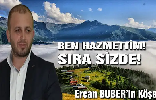BEN HAZMETTİM! SIRA SİZDE!