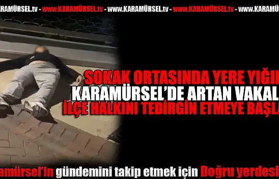 HAREKETSİZ YATAN KİŞİ VATANDAŞLARI TEDİRGİN ETTİ