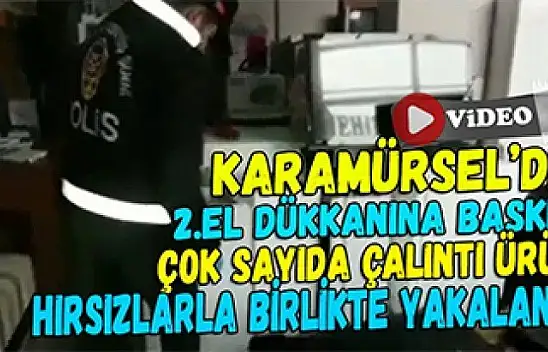 Hırsızlar Karamürsel'de kıskıvrak yakalandı