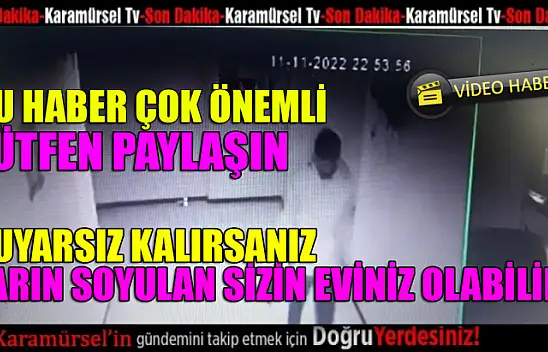 Hırsızlar son zamanlarda Karamürsel'i talan etmeye devam ediyor!