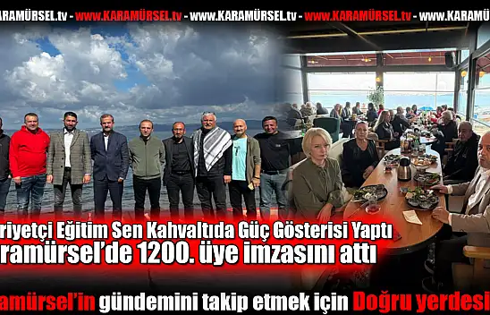 Hürriyetçi Eğitim Sen Kahvaltıda Güç Gösterisi Yaptı