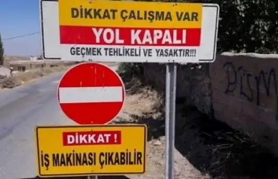 İhsaniye Yolu Trafiğe Kapatılacak
