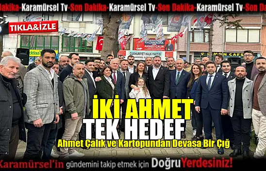 İki Ahmet, tek hedef için bir araya geldi