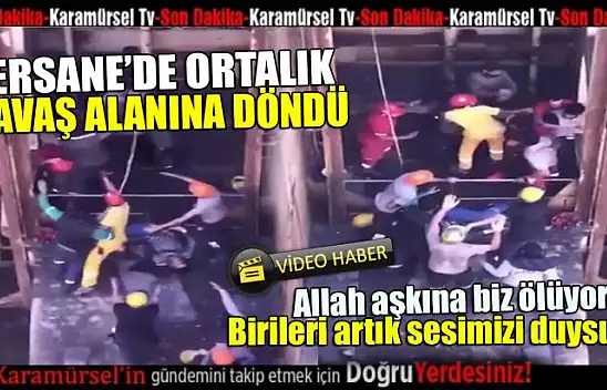 İnsanlar birileri daha çok para kazansın diye ölmeye devam ediyor!