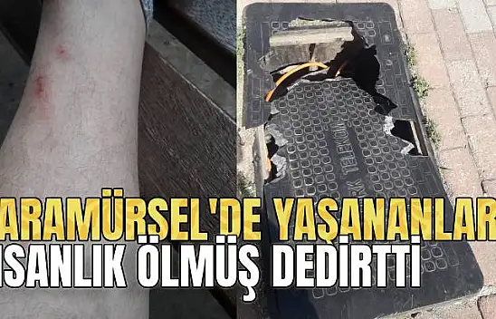 İnsanlık ölmüş dedirten görüntüler!