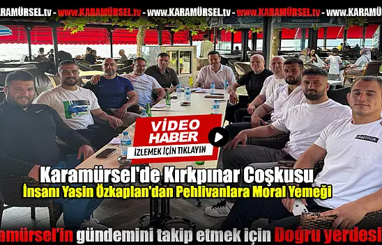 İş İnsanı Yasin Özkaplan'dan Pehlivanlara Moral Yemeği