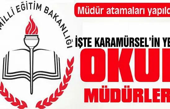 İşte Karamürsel'in yeni okul müdürleri