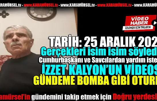 İzzet Kalyon, Cumhurbaşkanı'ndan Yardım İstemiş!