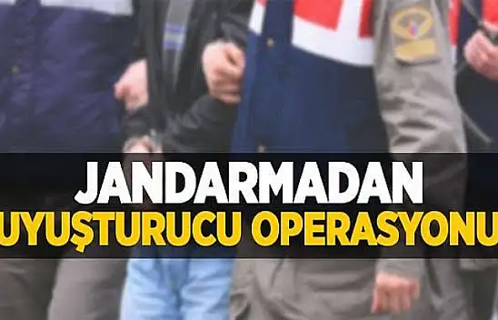 Jandarma'dan uyusturucu operasyonu