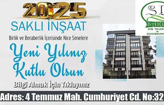 Kaliteli Yaşamın Adresi: Saklı İnşaat!