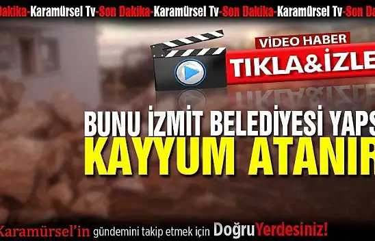 KAMYONLARCA MOLOZ SOKAKLARA DÖKÜLDÜ!