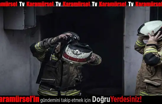Karamürsel 5 katlı apartmanda korkutan yangın