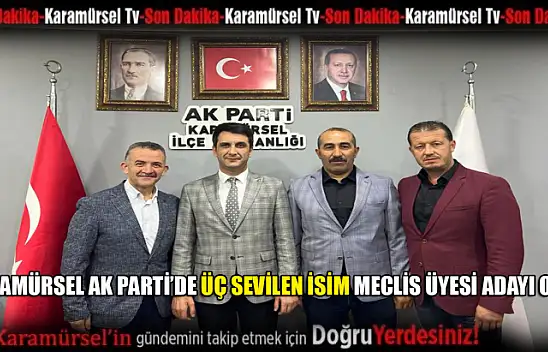 Karamürsel AK Parti'de meclis üyeliği için 3 istifa