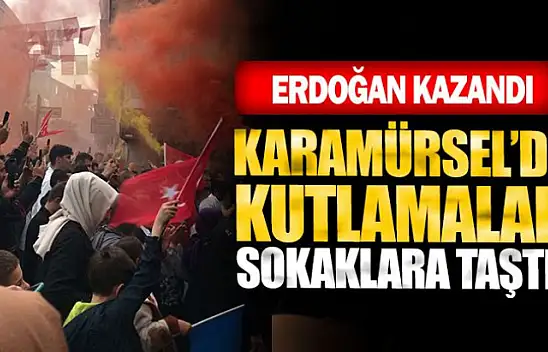 Karamürsel Ak Parti seçim sonuçlarını coşku ile kutladı