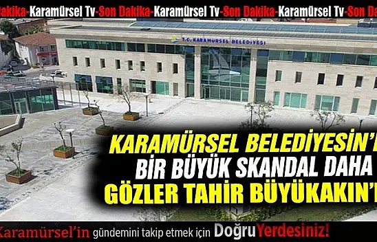 Karamürsel Belediyesi'nde milyonluk vurgun iddiaları!