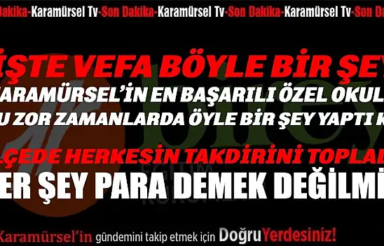 Karamürsel Birey Koleji yine örnek oldu