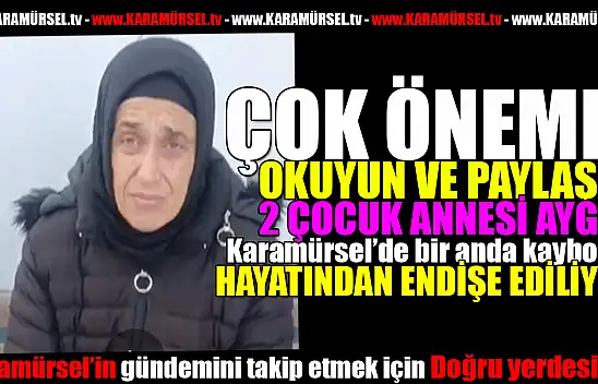 Karamürsel'de 2 çocuk annesi kadın kayboldu!