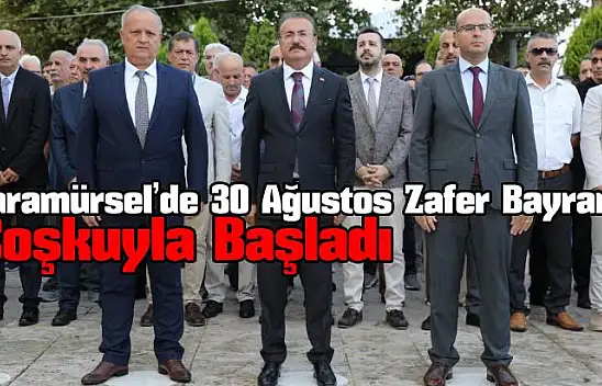 Karamürsel'de 30 Ağustos Zafer Bayramı Coşkusu Başladı