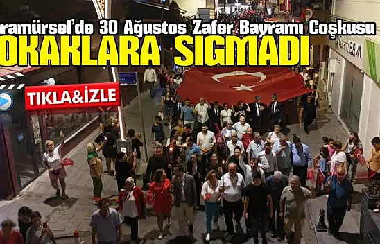 Karamürsel'de 30 Ağustos Zafer Bayramı Coşkusu