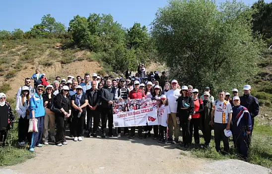 Karamürsel'de 8 km'lik Doğa Yürüyüşü Gerçekleştirildi