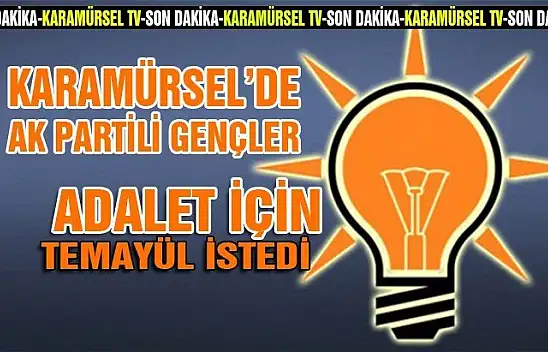 Karamürsel'de Ak Partili gençler temayül istiyor