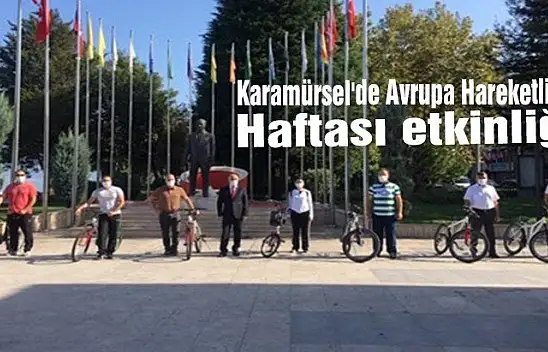 Karamürsel'de Avrupa Hareketlilik Haftası etkinliği