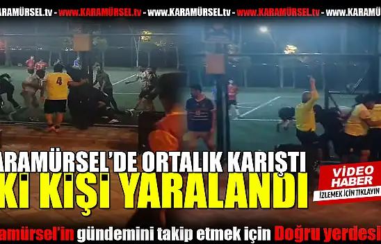Karamürsel'de bıçaklı kavga 2 yaralı!