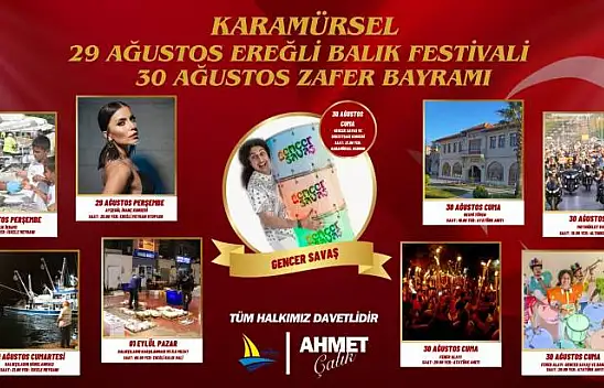 Karamürsel'de Büyük Etkinlikler Başlıyor